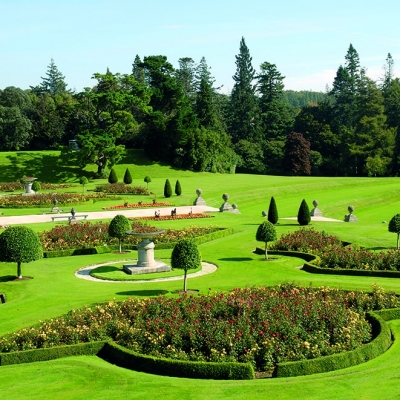 Calendar cu imagini Gardens, 31.5 x 48 cm, 12 file, 2026